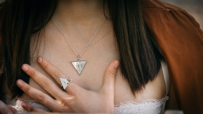 Energy Triangle  | Scorpio Women's Necklace