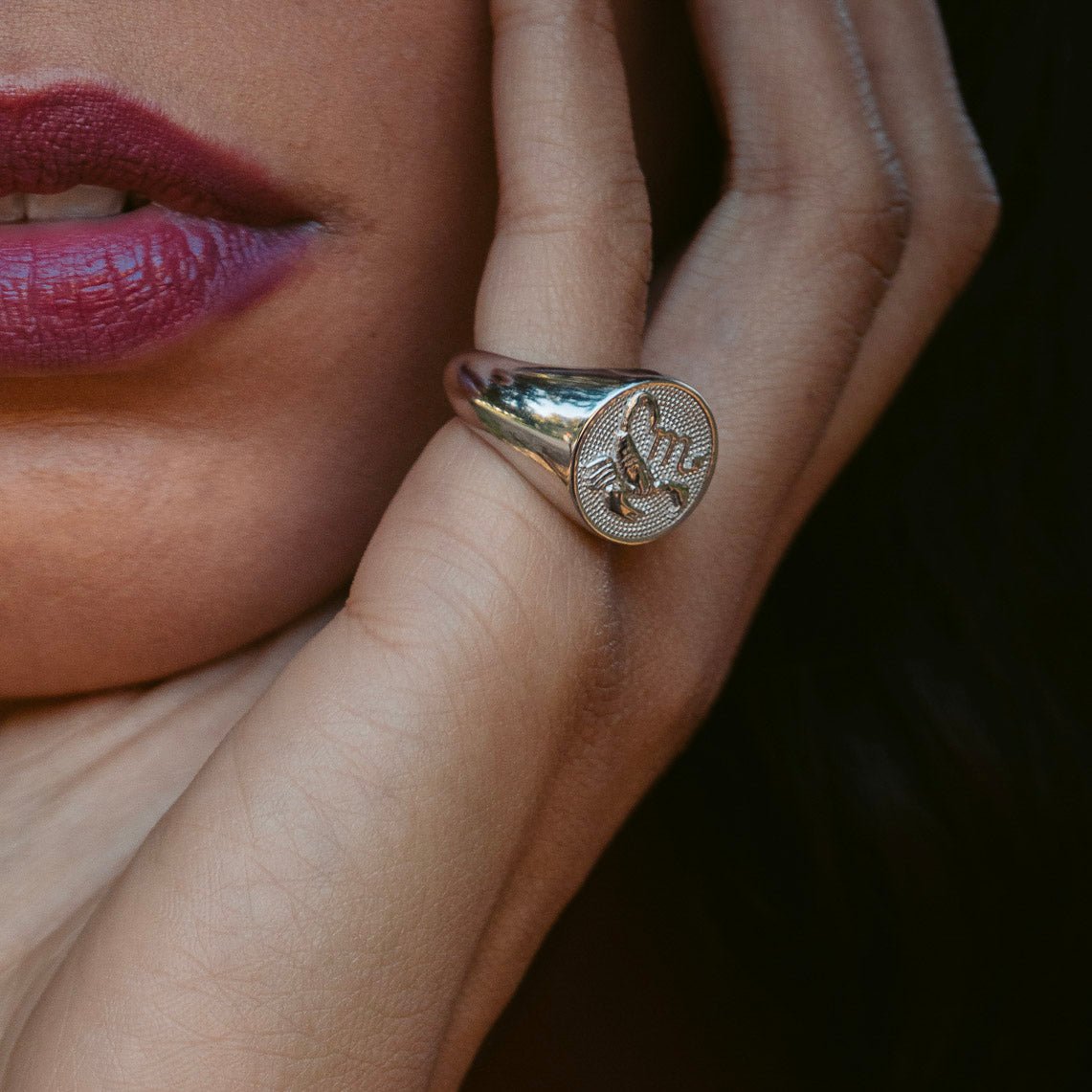 Scorpio's Shadow | Scorpio Women's Ring